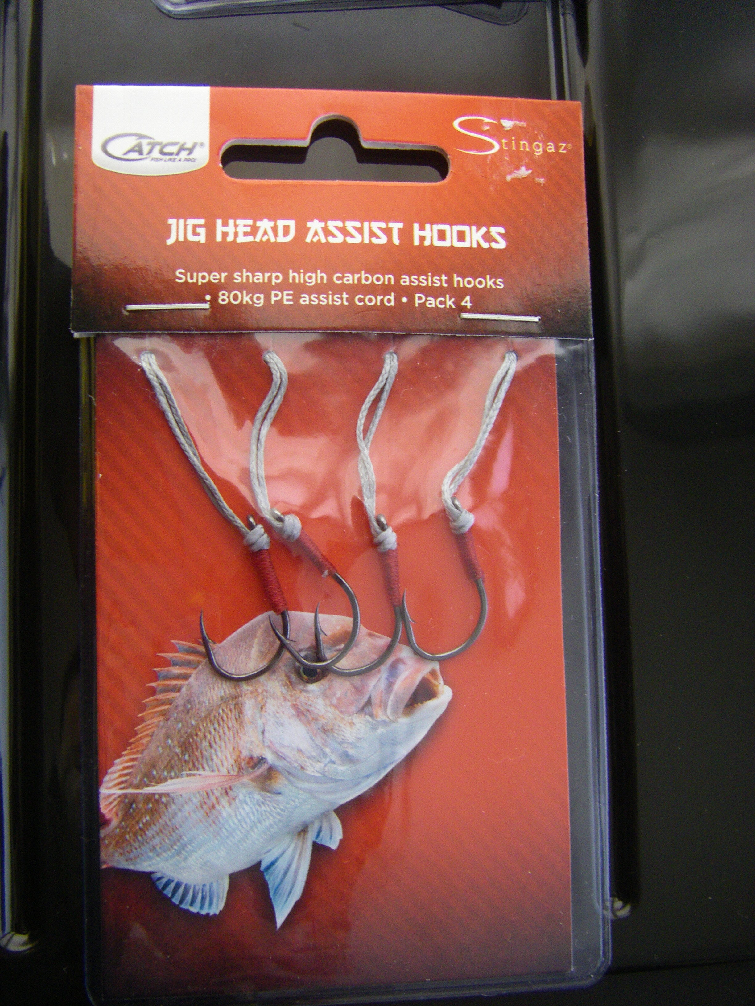 Stingaz jig head assist hooks